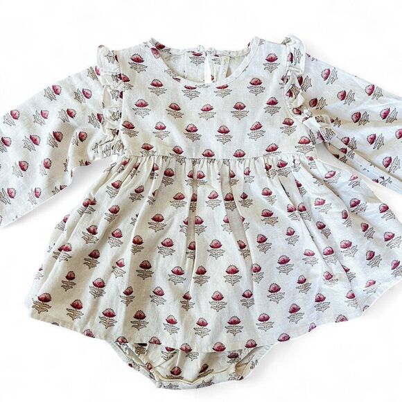 NWT! Rylee + Cru Dried Floral Long Sleeve Piper Set Size 2-3Y - Picture 5 of 9